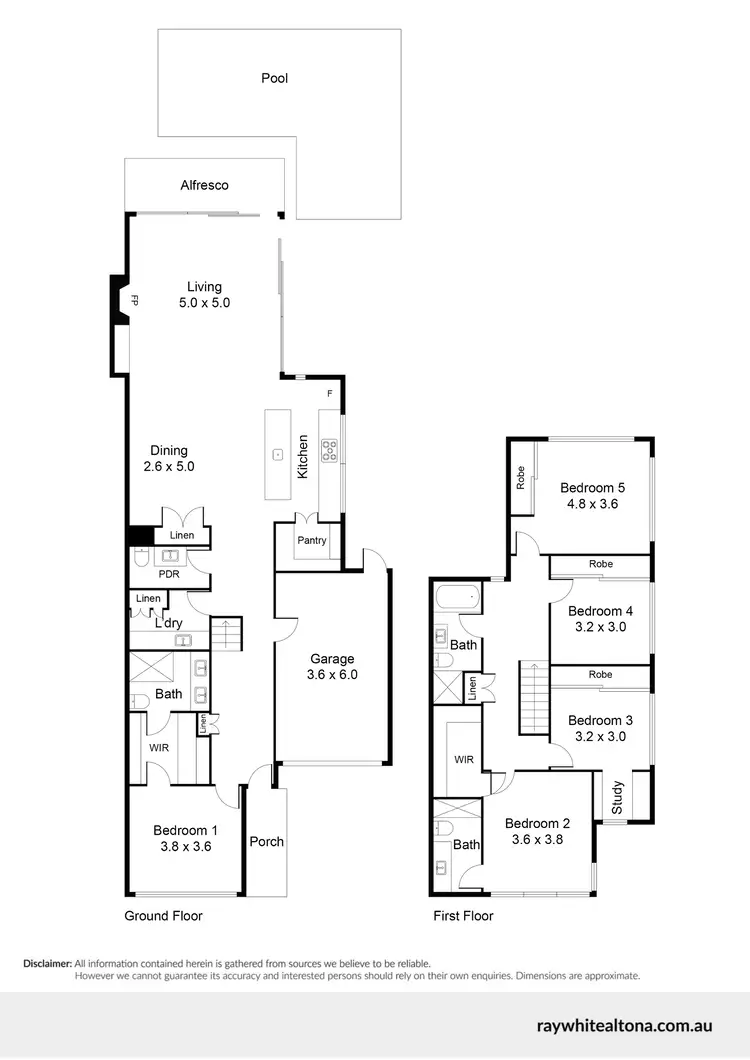 Floorplan of Homely house listing, 84 Paxton Street, South Kingsville VIC 3015