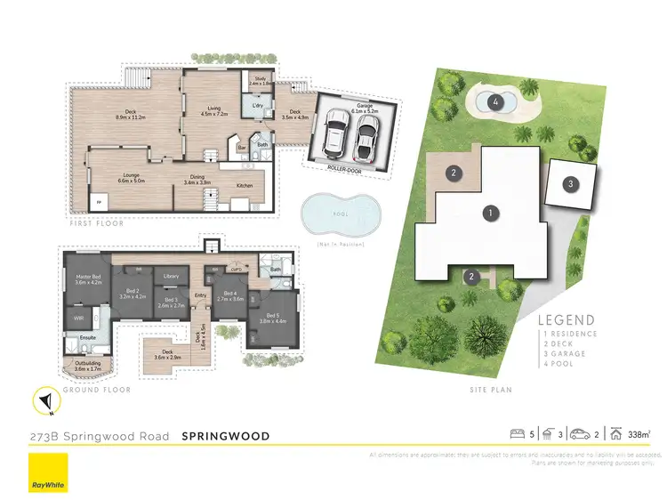 Floorplan of Homely house listing, 273B Springwood Road, Springwood QLD 4127