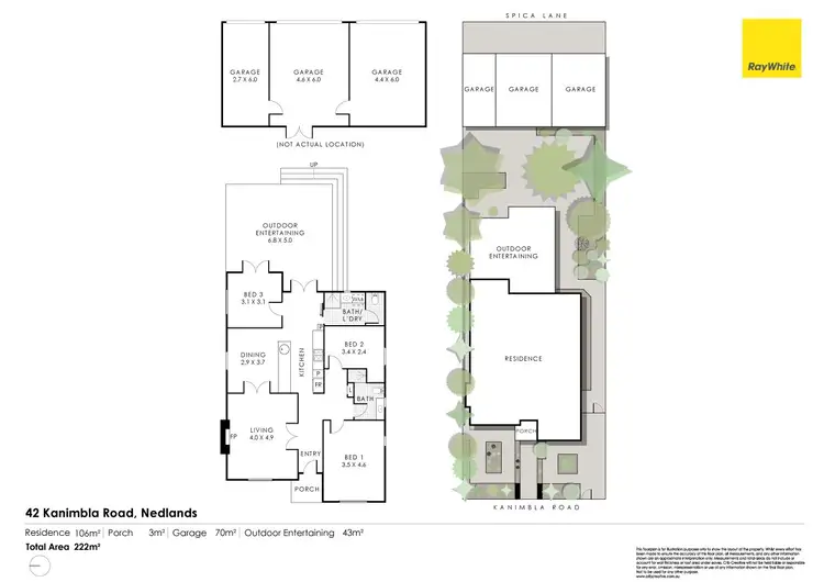 Floorplan of Homely house listing, 42 Kanimbla Road, Nedlands WA 6009