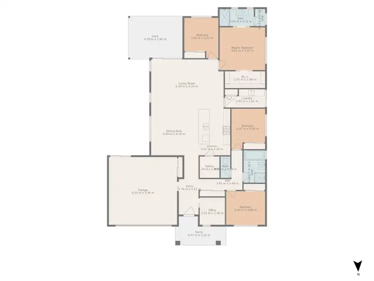 Floorplan of Homely house listing, 16 Flemington Road, Emerald QLD 4720