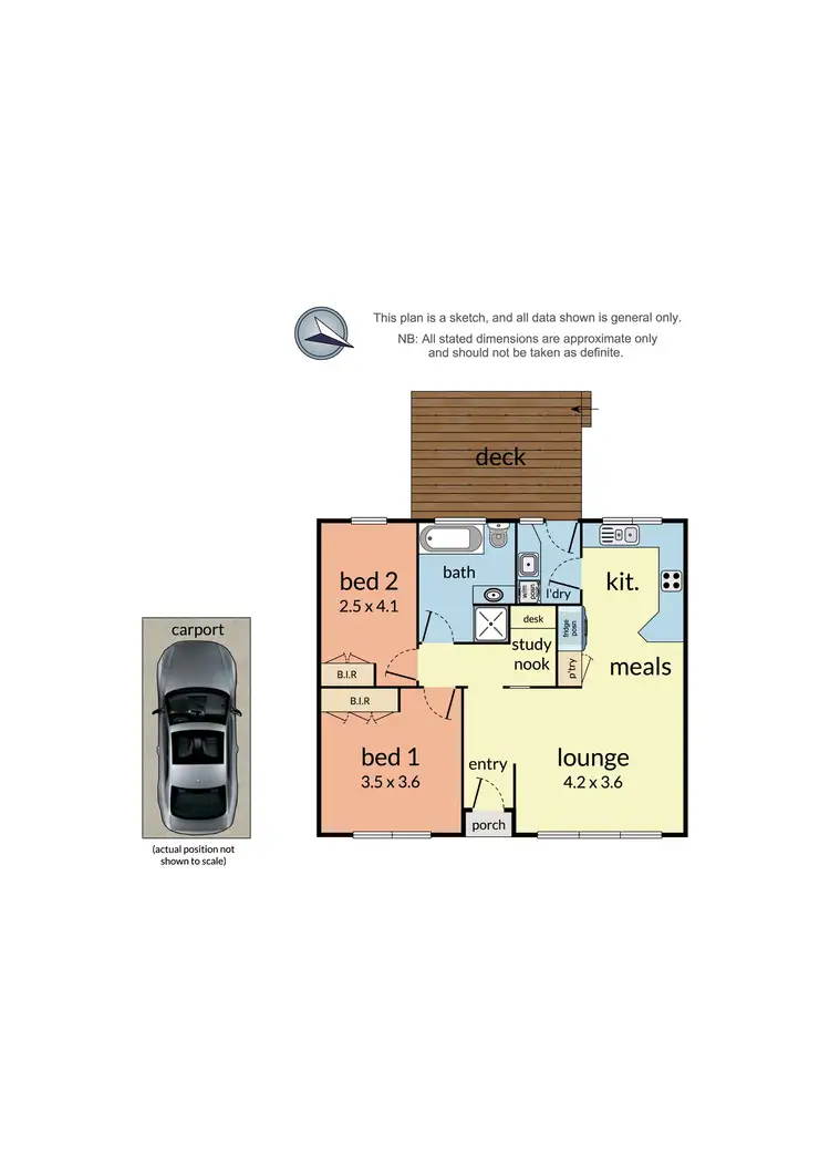 Floorplan of Homely unit listing, 7/51 Mt Dandenong Road, Ringwood East VIC 3135