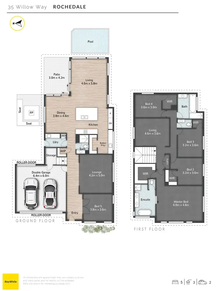Floorplan of Homely house listing, 35 Willow Way, Rochedale QLD 4123