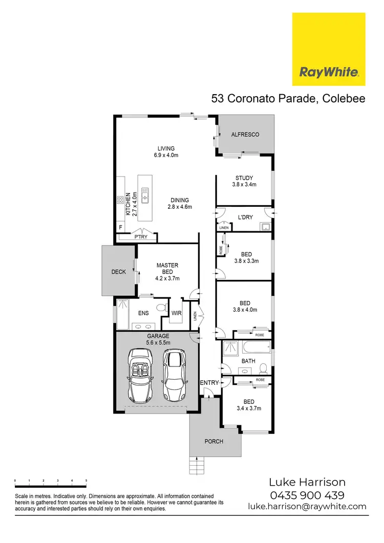 Floorplan of Homely house listing, 53 Coronato Parade, Colebee NSW 2761