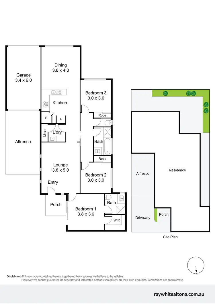 Floorplan of Homely unit listing, 2/16 Spicer Boulevard, Altona Meadows VIC 3028