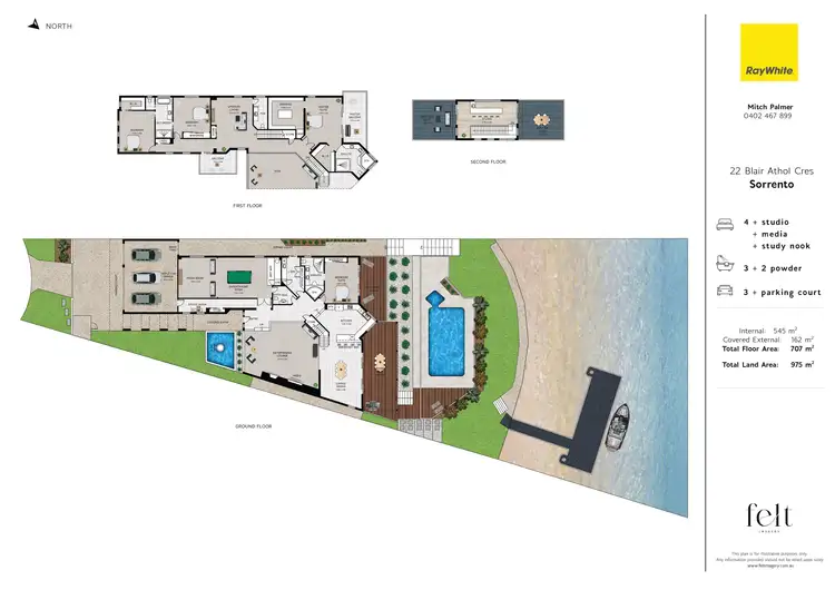Floorplan of Homely house listing, 22 Blair Athol Crescent, Sorrento QLD 4217