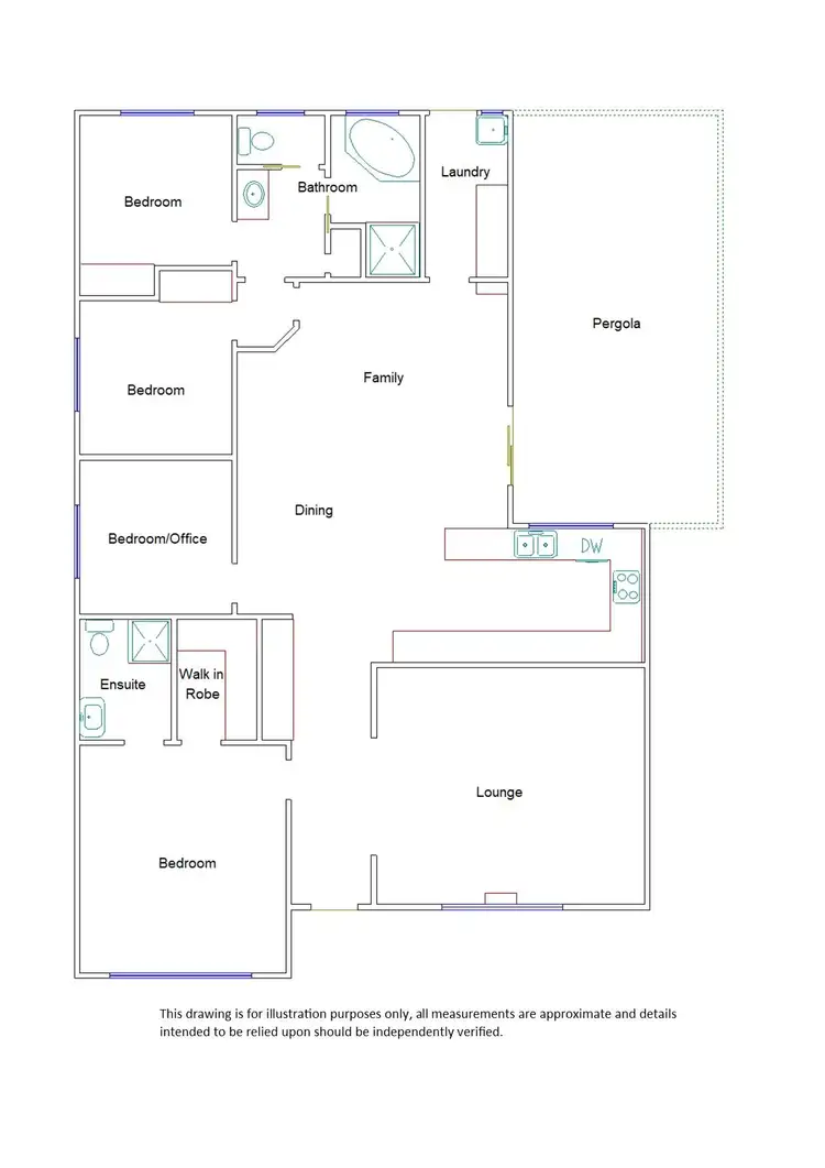 Floorplan of Homely house listing, 11 Green Street, Bordertown SA 5268