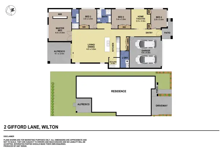 Floorplan of Homely house listing, 2 Gifford Lane, Wilton NSW 2571