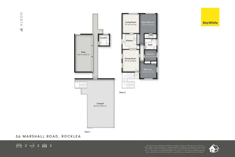 Floorplan of Homely house listing, 56 Marshall Road, Rocklea QLD 4106