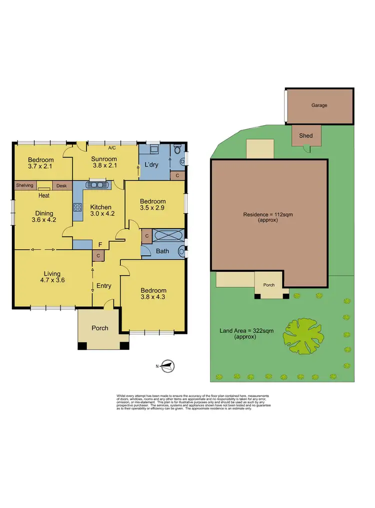 Floorplan of Homely house listing, 1/356 Station Street, Box Hill South VIC 3128