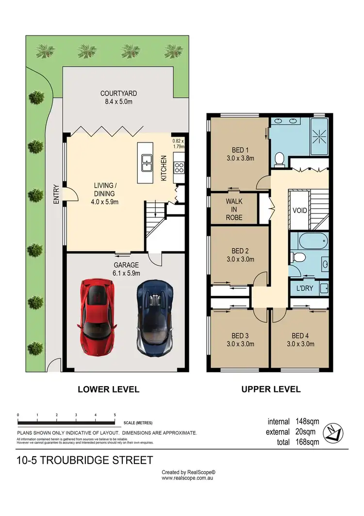 Floorplan of Homely townhouse listing, 10/5 Troubridge Street, Mount Gravatt East QLD 4122