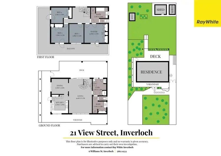 Floorplan of Homely house listing, 21 View Street, Inverloch VIC 3996