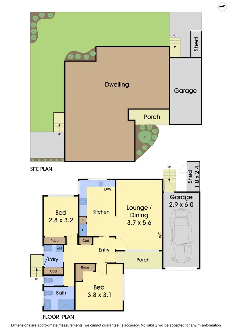 Floorplan of Homely unit listing, 5/24 Grant Street, Oakleigh VIC 3166