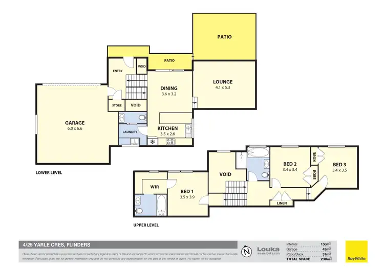 Floorplan of Homely townhouse listing, 4/25 Yarle Crescent, Flinders NSW 2529