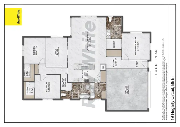 Floorplan of Homely house listing, 19 Hegarty Circuit, Bli Bli QLD 4560