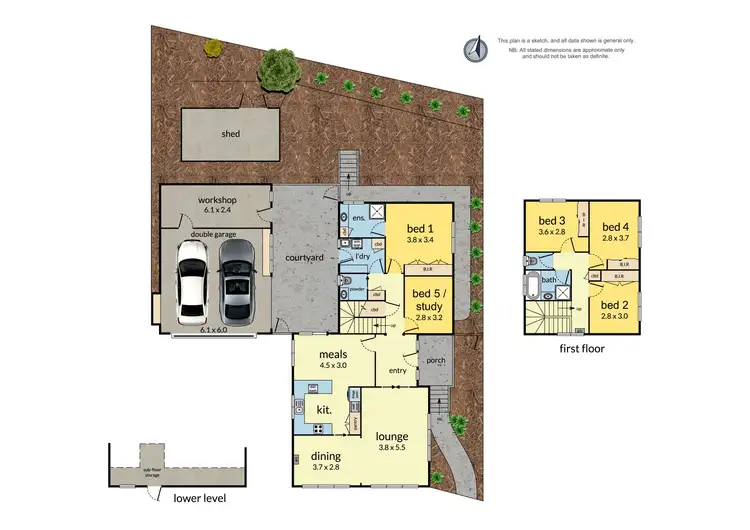 Floorplan of Homely house listing, 1/13 Rangeview Road, Donvale VIC 3111