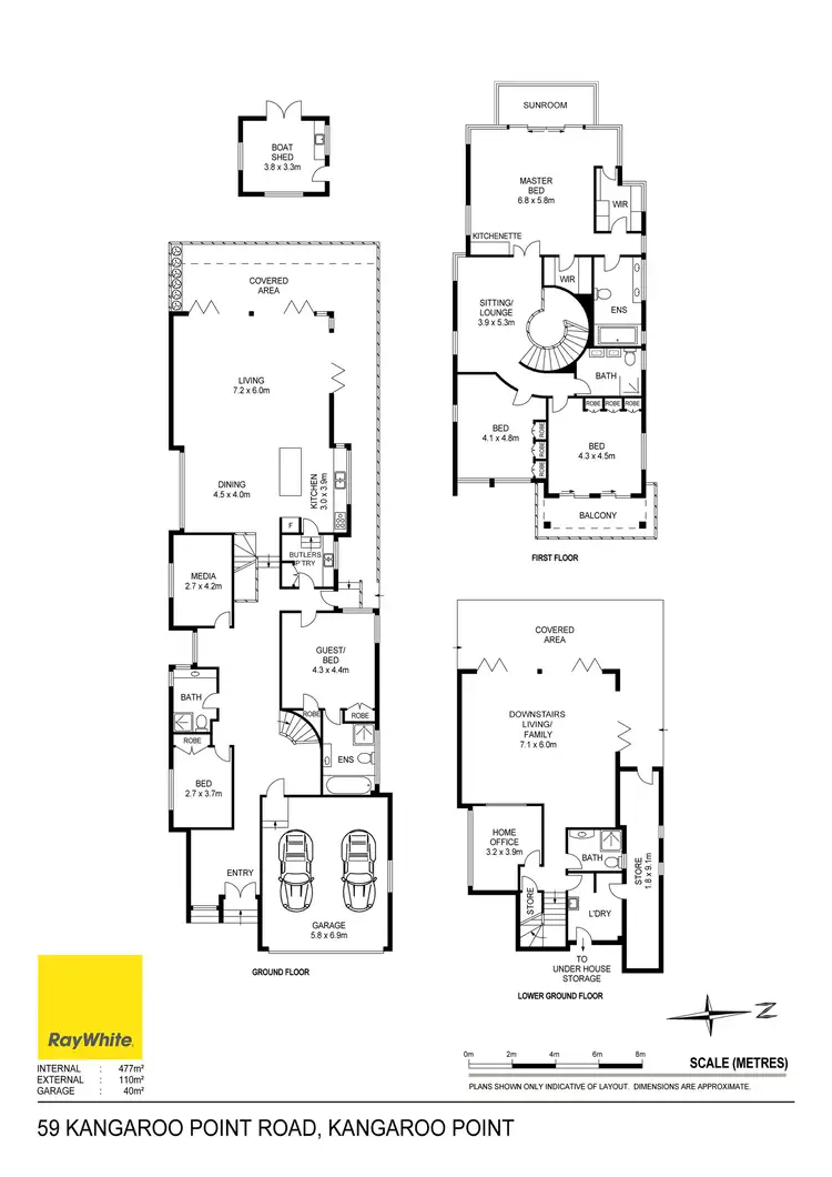 Floorplan of Homely house listing, 59 Kangaroo Point Road, Kangaroo Point NSW 2224