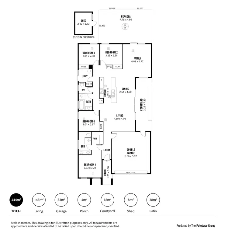 Floorplan of Homely house listing, 63 Coral Sea Road, Fulham SA 5024