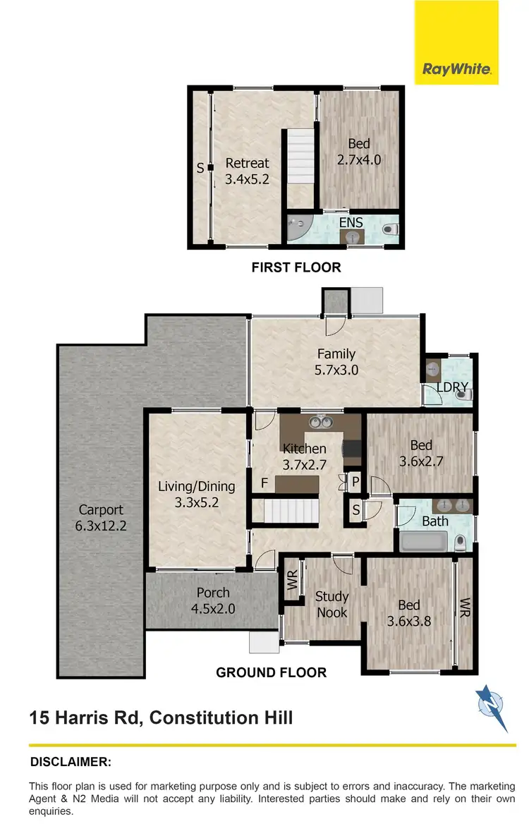 Floorplan of Homely house listing, 15 Harris Road, Constitution Hill NSW 2145