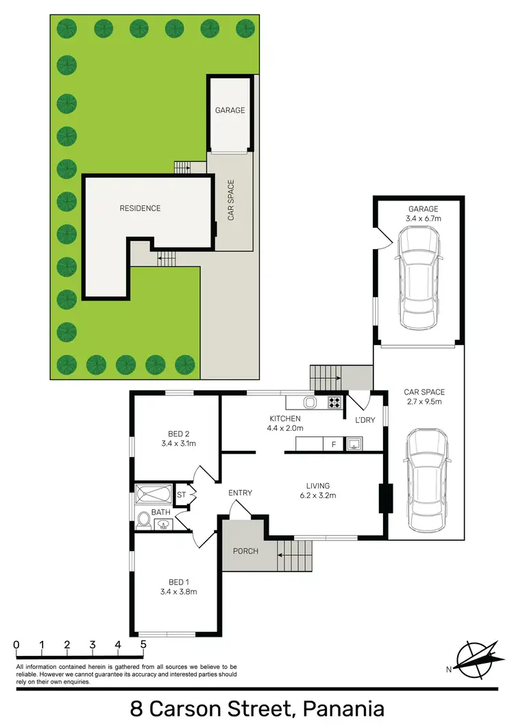 Floorplan of Homely house listing, 8 Carson Street, Panania NSW 2213