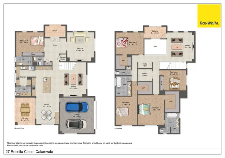 Floorplan of Homely house listing, 27 Rosella Close, Calamvale QLD 4116