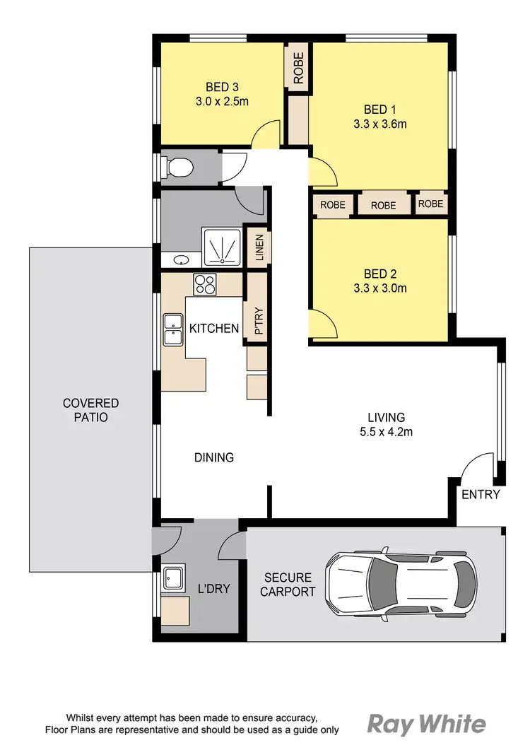 Floorplan of Homely house listing, 99-101 Waratah Drive, Crestmead QLD 4132