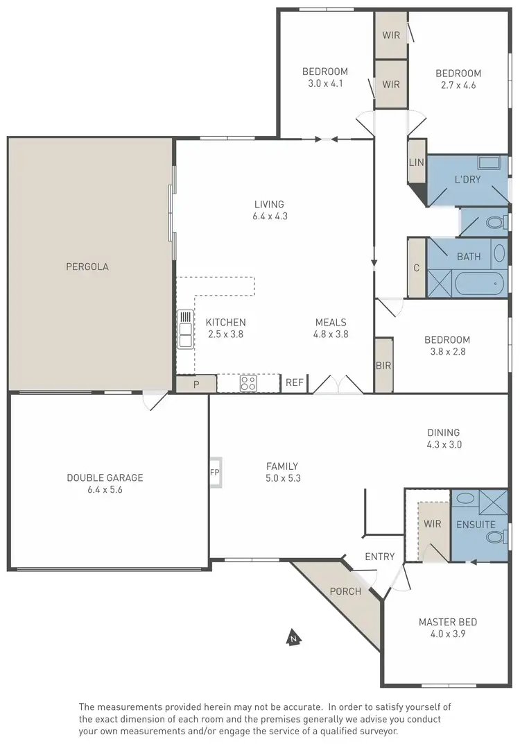 Floorplan of Homely house listing, 9 Gracefield Court, Hoppers Crossing VIC 3029