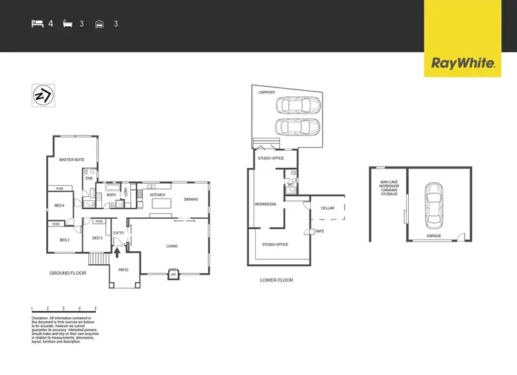 Floorplan of Homely house listing, 26 Spafford Crescent, Farrer ACT 2607