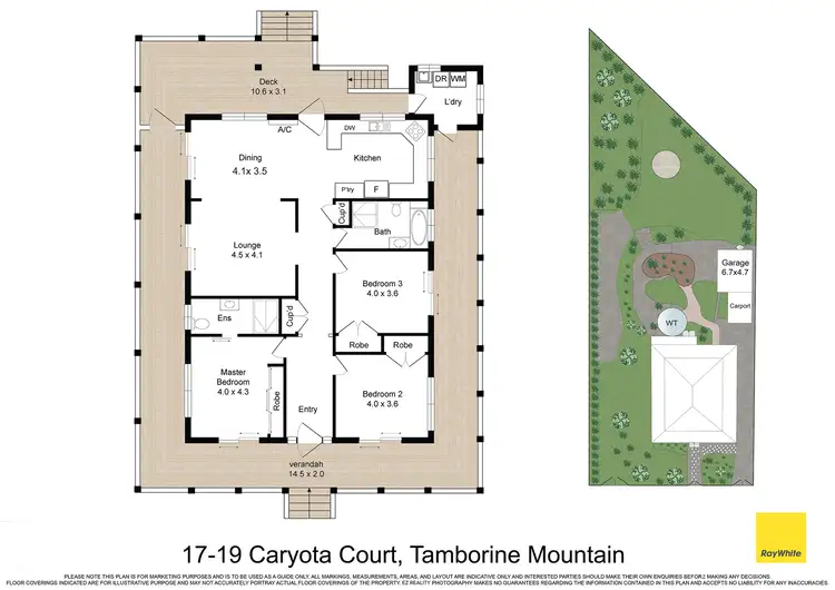 Floorplan of Homely house listing, 17-19 Caryota Court, Tamborine Mountain QLD 4272