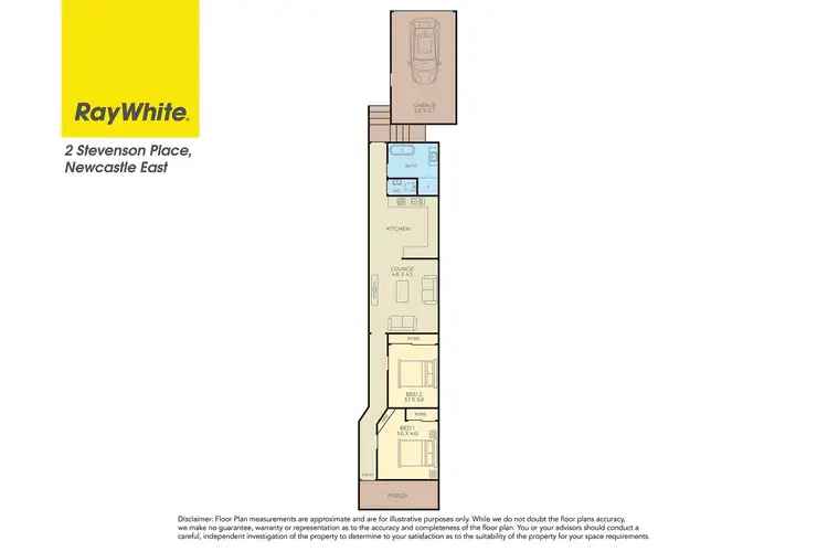 Floorplan of Homely house listing, 2 Stevenson Place, Newcastle East NSW 2300