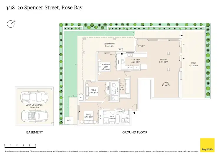 Floorplan of Homely apartment listing, 3/18-20 Spencer Street, Rose Bay NSW 2029