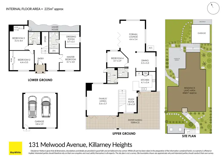 Floorplan of Homely house listing, 131 Melwood Avenue, Killarney Heights NSW 2087