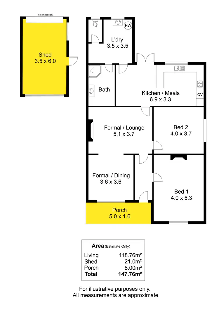 Floorplan of Homely house listing, 28B Calton Road, Gawler East SA 5118