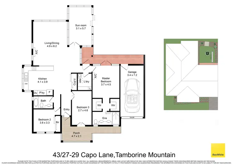 Floorplan of Homely house listing, 43/27-29 Capo Lane, Tamborine Mountain QLD 4272