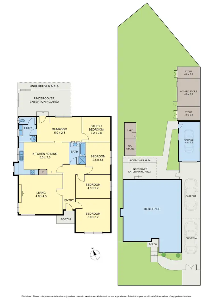 Floorplan of Homely house listing, 40 Tarana Avenue, Glenroy VIC 3046