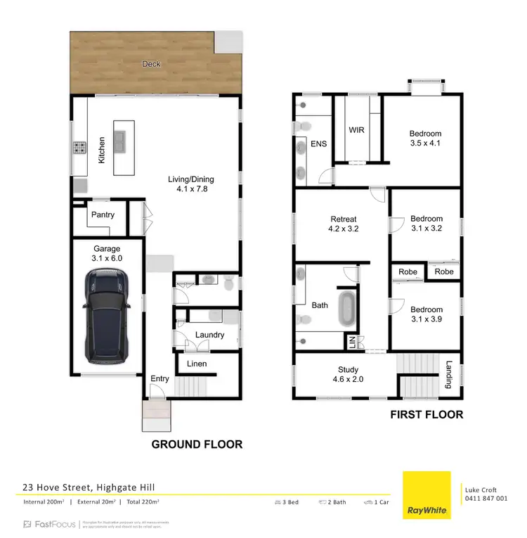 Floorplan of Homely house listing, 21 Hove Street, Highgate Hill QLD 4101