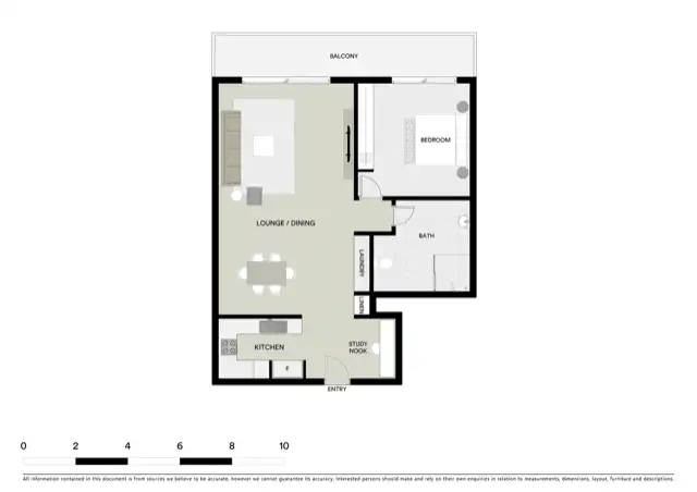 Floorplan of Homely apartment listing, 252/12 Limburg Way, Greenway ACT 2900