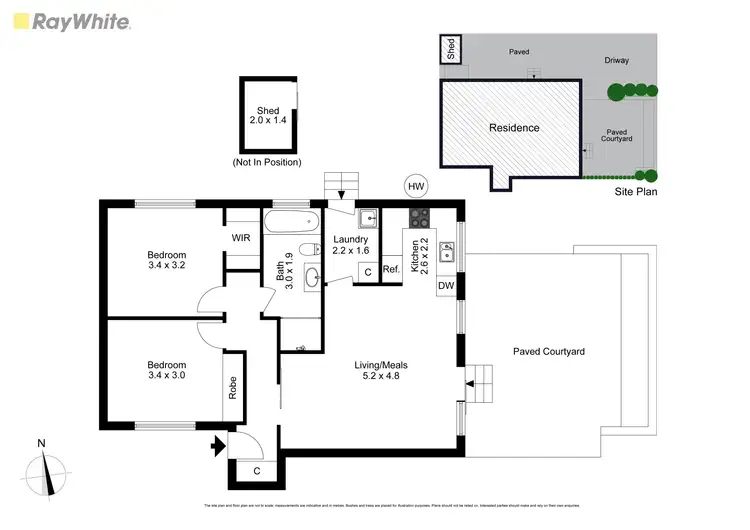 Floorplan of Homely unit listing, 3/27 Latrobe Street, Hughesdale VIC 3166