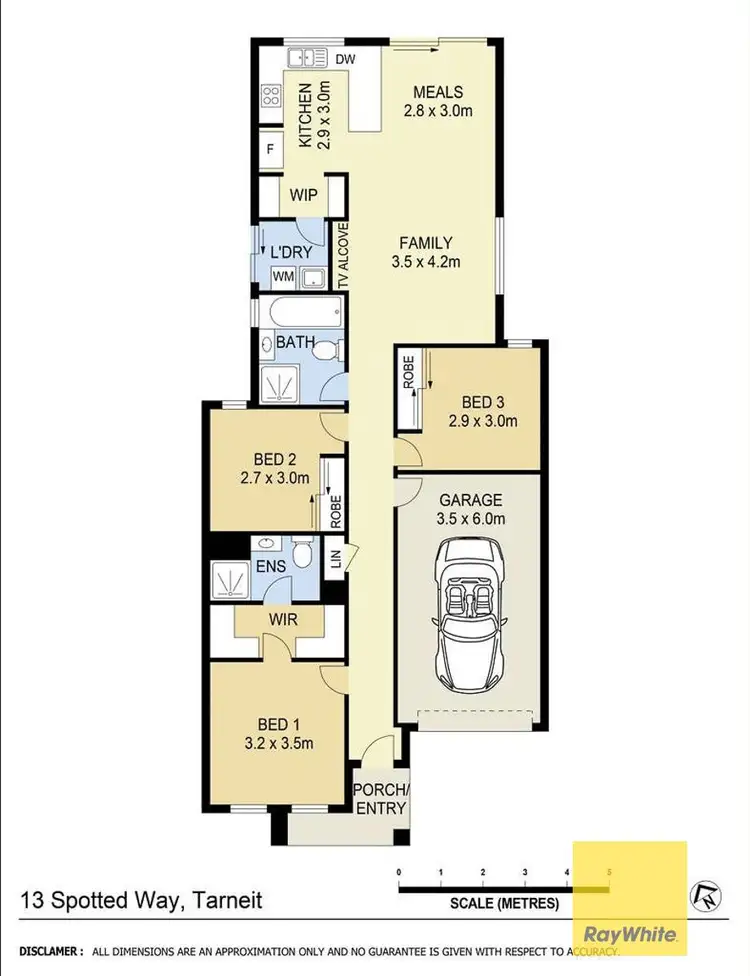 Floorplan of Homely house listing, 13 Spotted Way, Tarneit VIC 3029