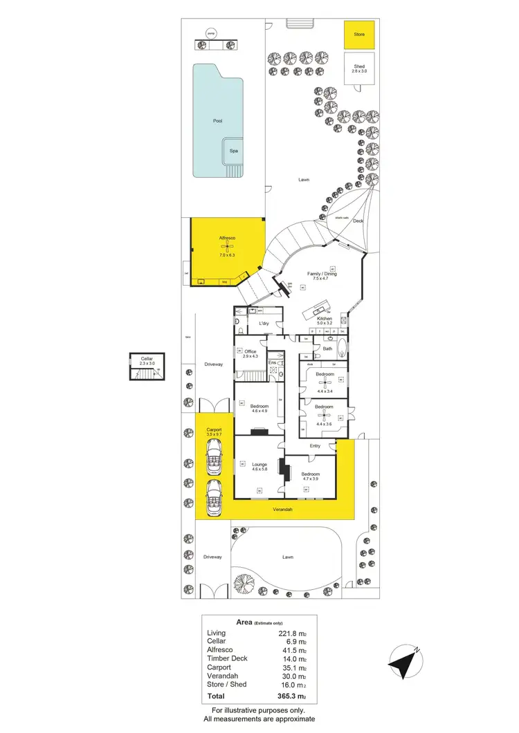 Floorplan of Homely house listing, 26 Trevelyan Street, Wayville SA 5034