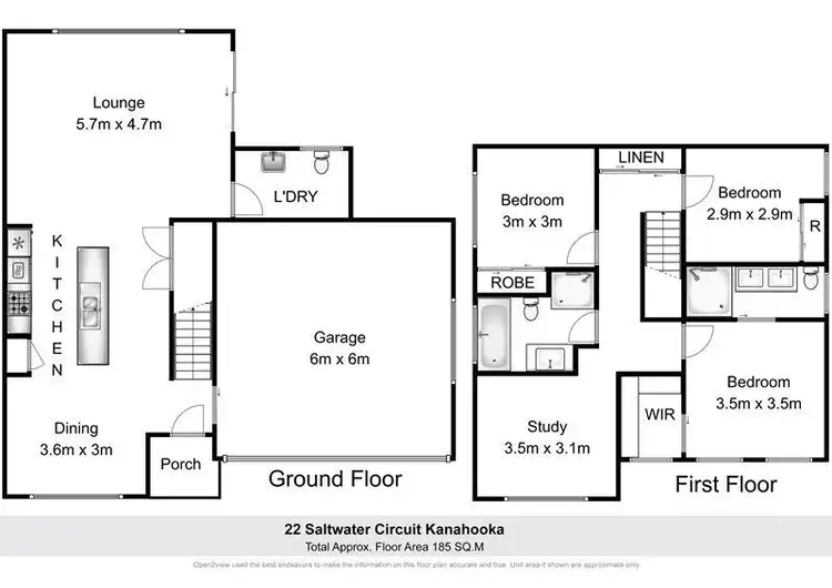 Floorplan of Homely house listing, 22 Saltwater Circuit, Kanahooka NSW 2530
