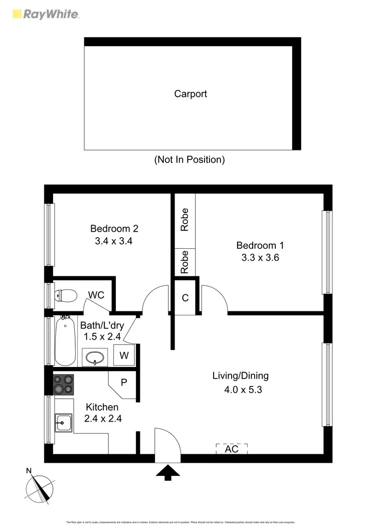 Floorplan of Homely apartment listing, 10/103-105 Barkly Street, Mordialloc VIC 3195