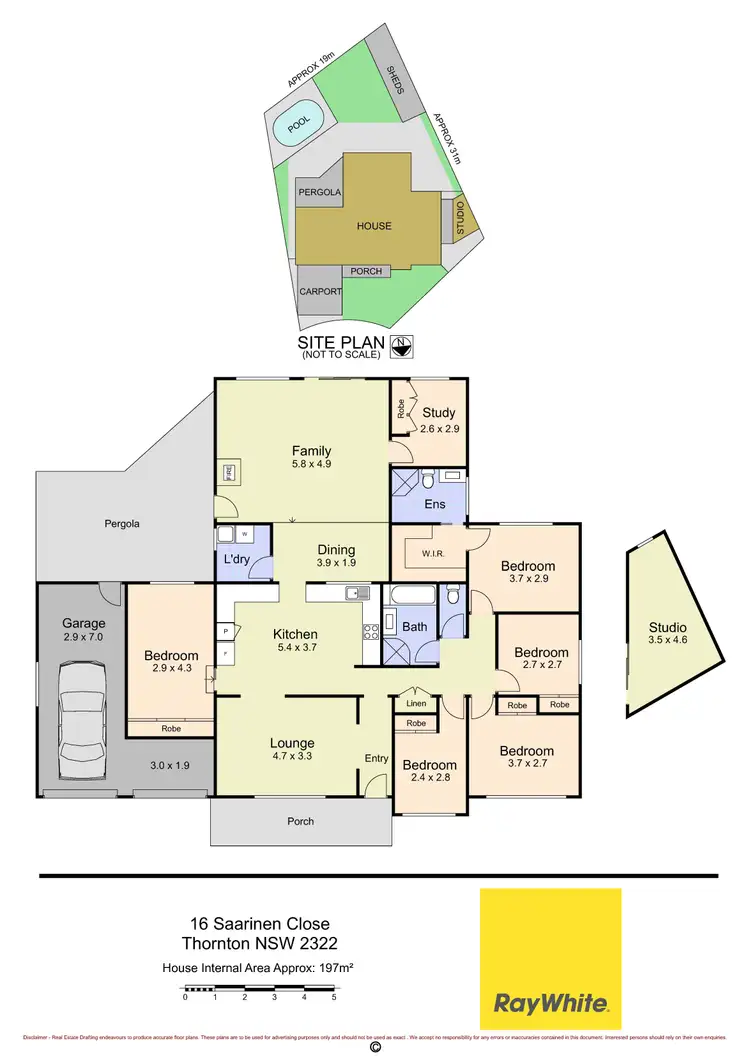 Floorplan of Homely house listing, 16 Saarinen Close, Thornton NSW 2322