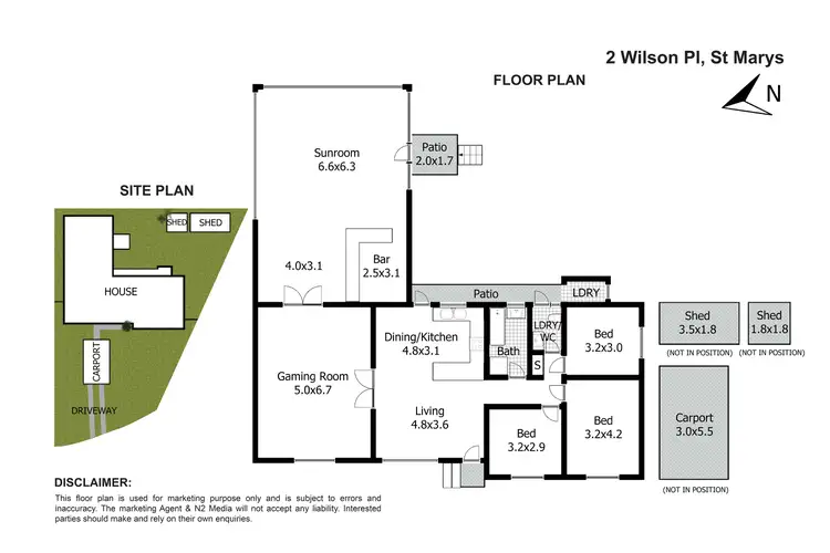 Floorplan of Homely house listing, 2 Wilson Place, St Marys NSW 2760