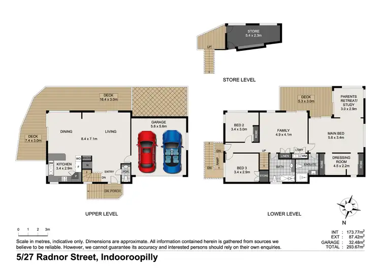 Floorplan of Homely house listing, 5/27 Radnor Street, Indooroopilly QLD 4068