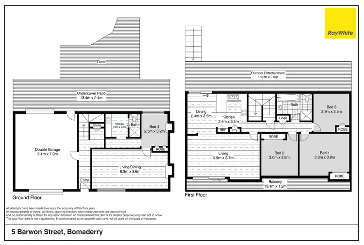 Floorplan of Homely house listing, 5 Barwon Street, Bomaderry NSW 2541