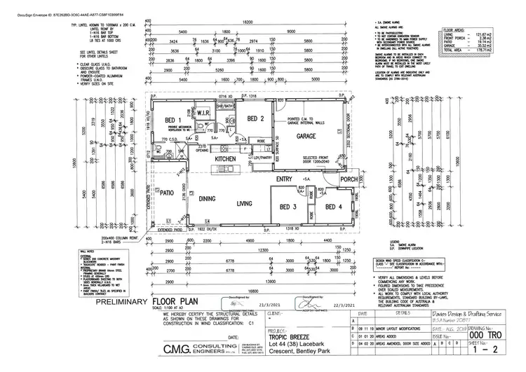 Floorplan of Homely house listing, 38 Lacebark Crescent, Bentley Park QLD 4869