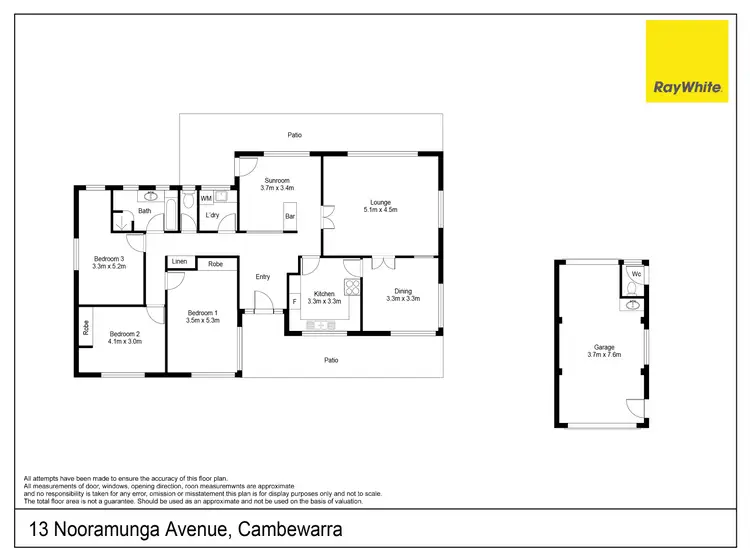 Floorplan of Homely house listing, 13 Nooramunga Avenue, Cambewarra Village NSW 2540