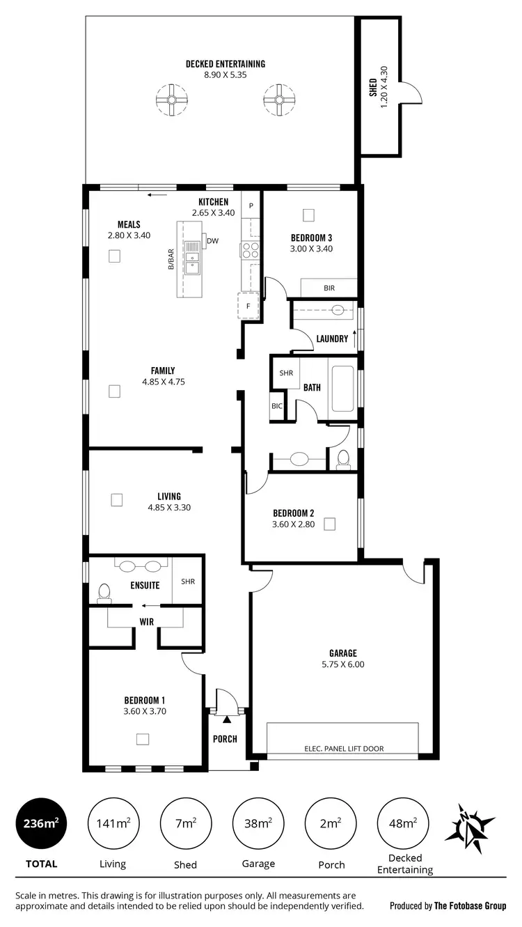 Floorplan of Homely house listing, 3 Hallett Road, Littlehampton SA 5250