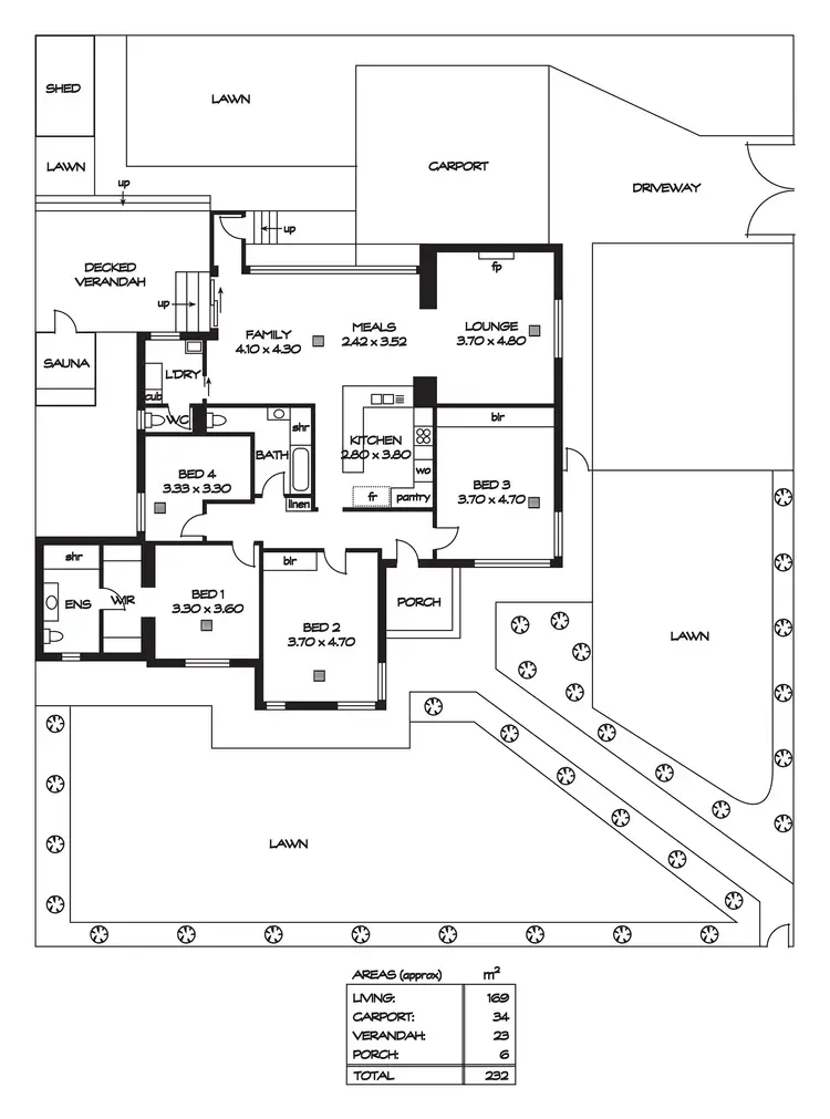 Floorplan of Homely house listing, 10 James Street, Prospect SA 5082