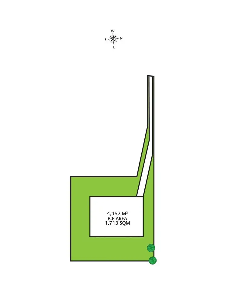Floorplan of Homely land listing, 12 Leafy Drive, Plenty VIC 3090